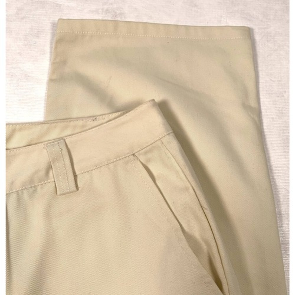 HUF NWT Womens Cream Twill Work Pants Straight Leg Skate Trousers Size 30 - Picture 9 of 9